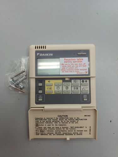 Termostato pared Daikin BRC1D52 cableado
